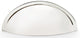 Quieslade Cup Handle - Rear Fix - Polished Nickel