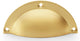 Raoul Cup Handle - Face Fix - Satin Brass