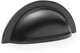 Bardom Ridged Cup Handle - Rear Fix - Matt Black