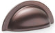 Bardom Ridged Cup Handle - Rear Fix - Dark Bronze