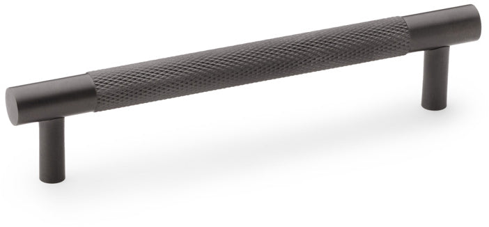Brunel Knurled T-Bar Cabinet Handle - Available In Six Sizes - Dark Bronze PVD