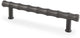 Crispin Bamboo T-bar Cabinet Handle - Available In Three Sizes - Dark Bronze PVD