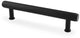 Crispin Knurled T-bar Cabinet Handle - Available In Three Sizes - Matt Black