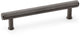Crispin Knurled T-bar Cabinet Handle - Available In Three Sizes - Dark Bronze PVD