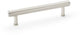 Crispin Reeded T-bar Cabinet Handle - Available In Three Sizes - Polished Nickel