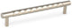 Diamond Cut Cabinet Handle - Polished Nickel PVD