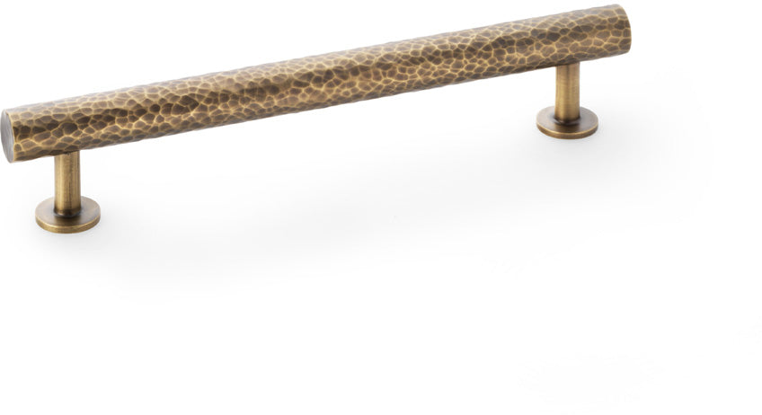Leila Hammered Cabinet Handle - Antique Brass (Lacquered)