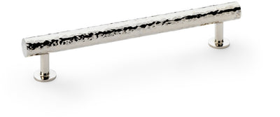 Leila Hammered Cabinet Handle - Polished Nickel