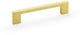 Marco Cabinet Handle - Available In Three Sizes - Satin Brass