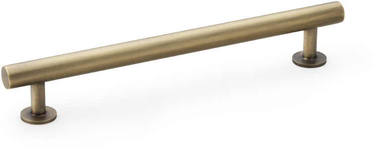 Round T-Bar Cabinet Handle - Available In Three Sizes - Antique Brass (Lacquered)