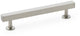 Square T-Bar Cabinet Handle - Available In Three Sizes - Satin Nickel