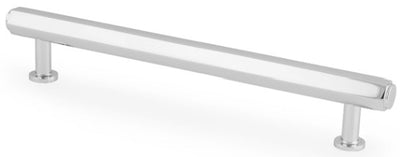Vesper Hex T-Bar Cabinet Handle - Available In Three Sizes - Polished Chrome