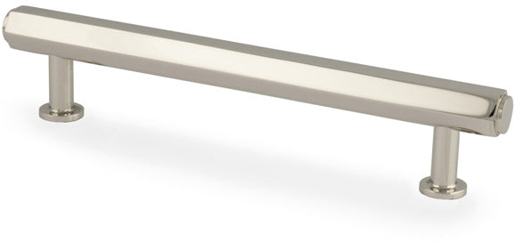 Vesper Hex T-Bar Cabinet Handle - Available In Three Sizes - Polished Nickel
