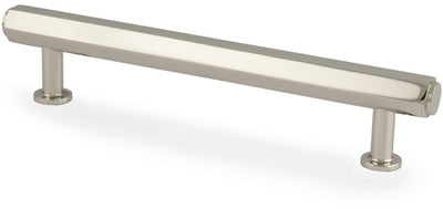 Vesper Hex T-Bar Cabinet Handle - Available In Three Sizes - Polished Nickel