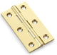 Small Cabinet Hinges - 64mm x 35mm - Polished Brass (Lacquered) - Pair