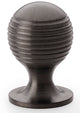 Caesar Cupboard Knob - Available In Two Sizes - Dark Bronze PVD