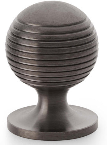 Caesar Cupboard Knob - Available In Three Sizes - Dark Bronze PVD