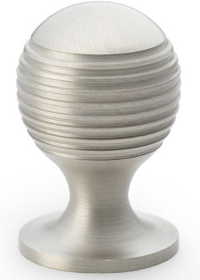 Caesar Cupboard Knob - Available In Three Sizes - Satin Nickel
