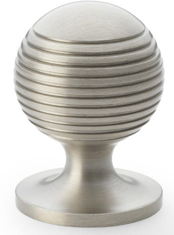 Caesar Cupboard Knob - Available In Three Sizes - Satin Nickel