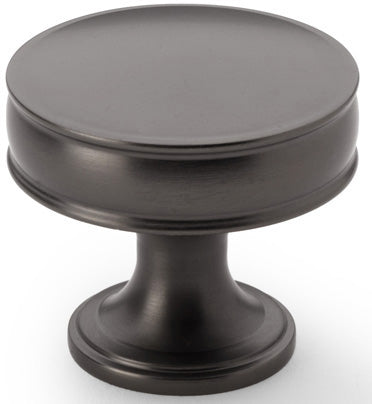 Lynd Cupboard Knob - Available In Two Sizes - Dark Bronze