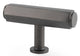 Vesper Hex T-Bar Cupboard Knob - Dark Bronze