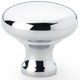 Wade Round Cupboard Knob - Available In Two Sizes - Polished Chrome