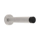 Large Wall Mounted Projection Door Stop 150mm Length Satin Stainless Steel