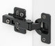 Full Overlay Concealed Kitchen And Wardrobe Hinges Matt Black