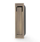 Square End Flush Fitting Pop Out Edge Pull For Sliding Pocket Doors Antique Brass