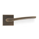 Valli Otello Lever Door Handles Square Rose Antique Brass