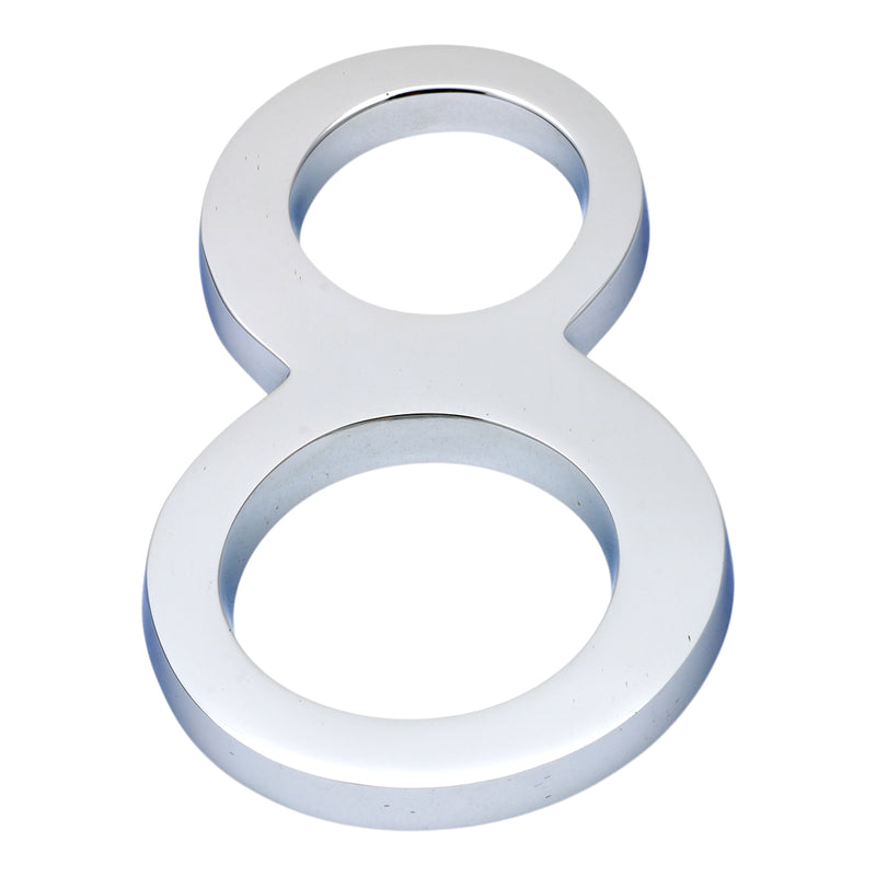 152mm High Polished Chrome Number 8