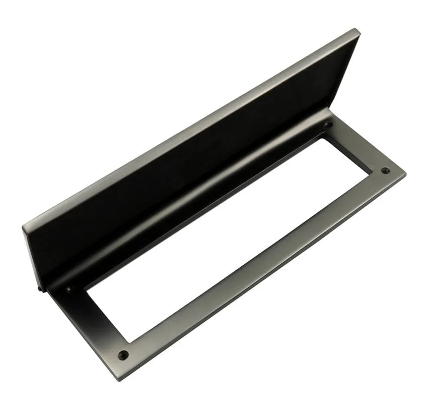 Heavy Internal Door Tidy with Draught Excluder - Two Sizes - Dark Bronze