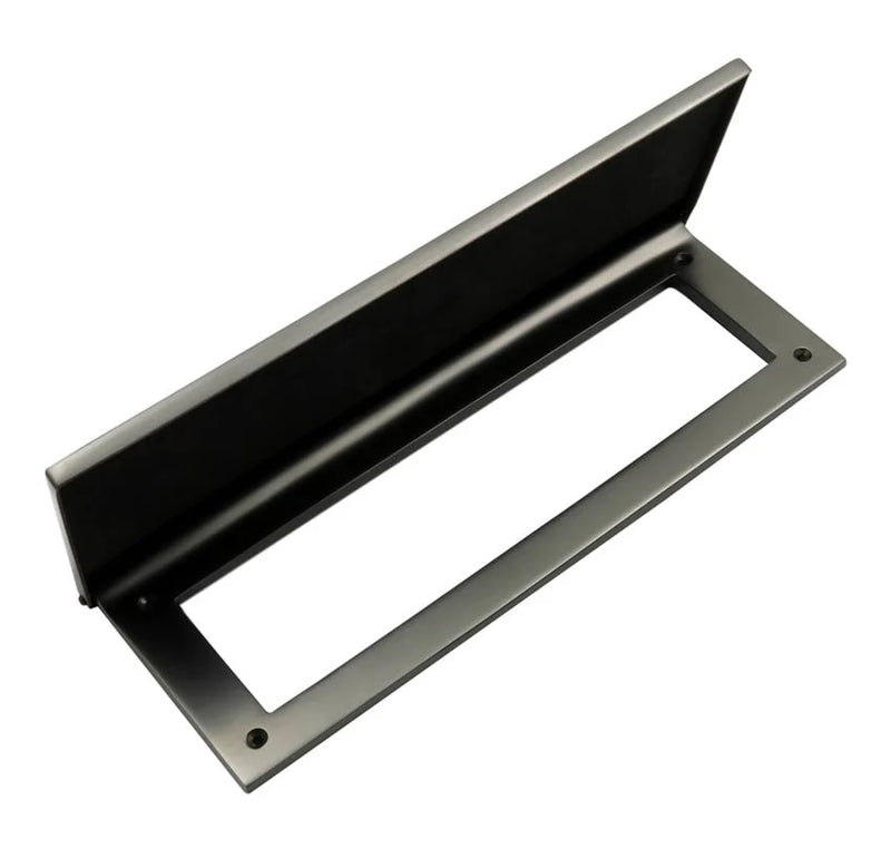 Heavy Internal Door Tidy with Draught Excluder - Two Sizes - Dark Bronze