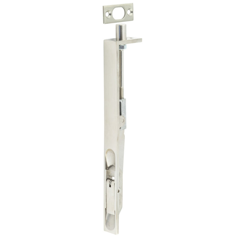 Fire Rated Lever Action Flush Bolt Polished Stainless Steel