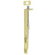Lever Action Flush Bolt - 200mm x 20mm - Tested For Use With FD30 / FD60 Doors - Satin Brass Plated