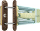 Powermatic R100 - CE Marked Fire Rated Concealed Controlled Jamb Mounted Door Closer - Antique Brass