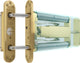 Powermatic R100 - CE Marked Fire Rated Concealed Controlled Jamb Mounted Door Closer - Polished Brass