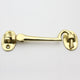 Cabin Hook - Polished Brass (Lacquered)