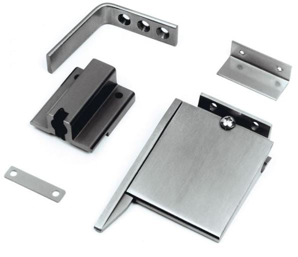 Double Rebated Door Selector / Co-ordinator MK2 - Satin Stainless Steel