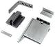 Double Rebated Door Selector / Co-ordinator MK2 - Satin Stainless Steel - Suitable For Use With FD30 / FD60 Fire Doors