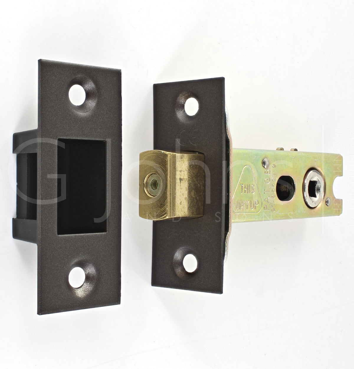 Architectural Quality Tubular Mortice Deadbolt With 5mm Follower - CE Marked - Fire Rated - Certifire Aprroved - Matt Bronze