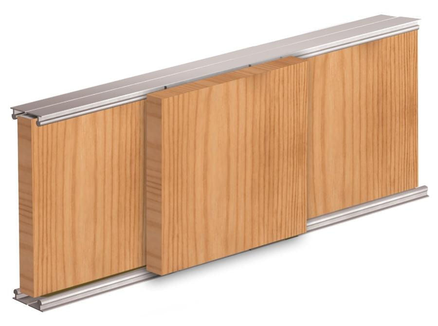 Bottom Rolling Sliding Door Gear System For Cupboard Doors - For Doors Up To 70kg In Weight