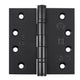 Matt Black Ball Bearing Butt Projection Hinges