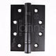 Ball Bearing Grade 13 Fire Rated Hinges - CE / UKCA Marked - Certifire Approved - 102mm x 76mm - Matt Black