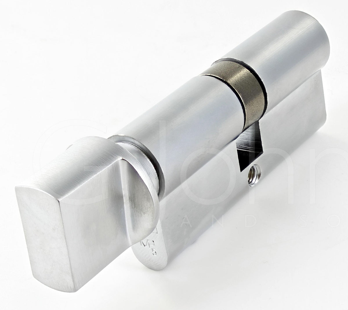 Bathroom Cylinder - Euro Profile Cylinders - 70mm - Satin Chrome