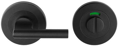 Bathroom Turn & Release - With Large Accessible Turn - Matt Black