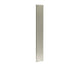 Rectangular Face Fixed Finger Plate With Stepped Edges - 450mm x 75mm - Satin Nickel