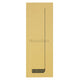 Flush Pull Handle With Grip Section For Hinged Swing Doors 160mm x 63mm - Polished Brass (Lacquered)