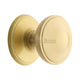 Traditional Centre Door Knob - Satin Brass (Lacquered)