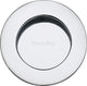 Circular Flush Pull Handle For Sliding Pocket Doors - 63mm Diameter - Polished Chrome